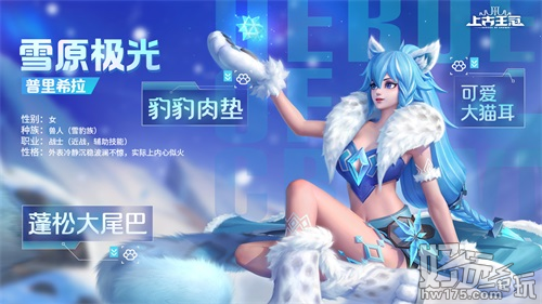 《上古王冠》再添光系新英雄，神裔雪原极光登场